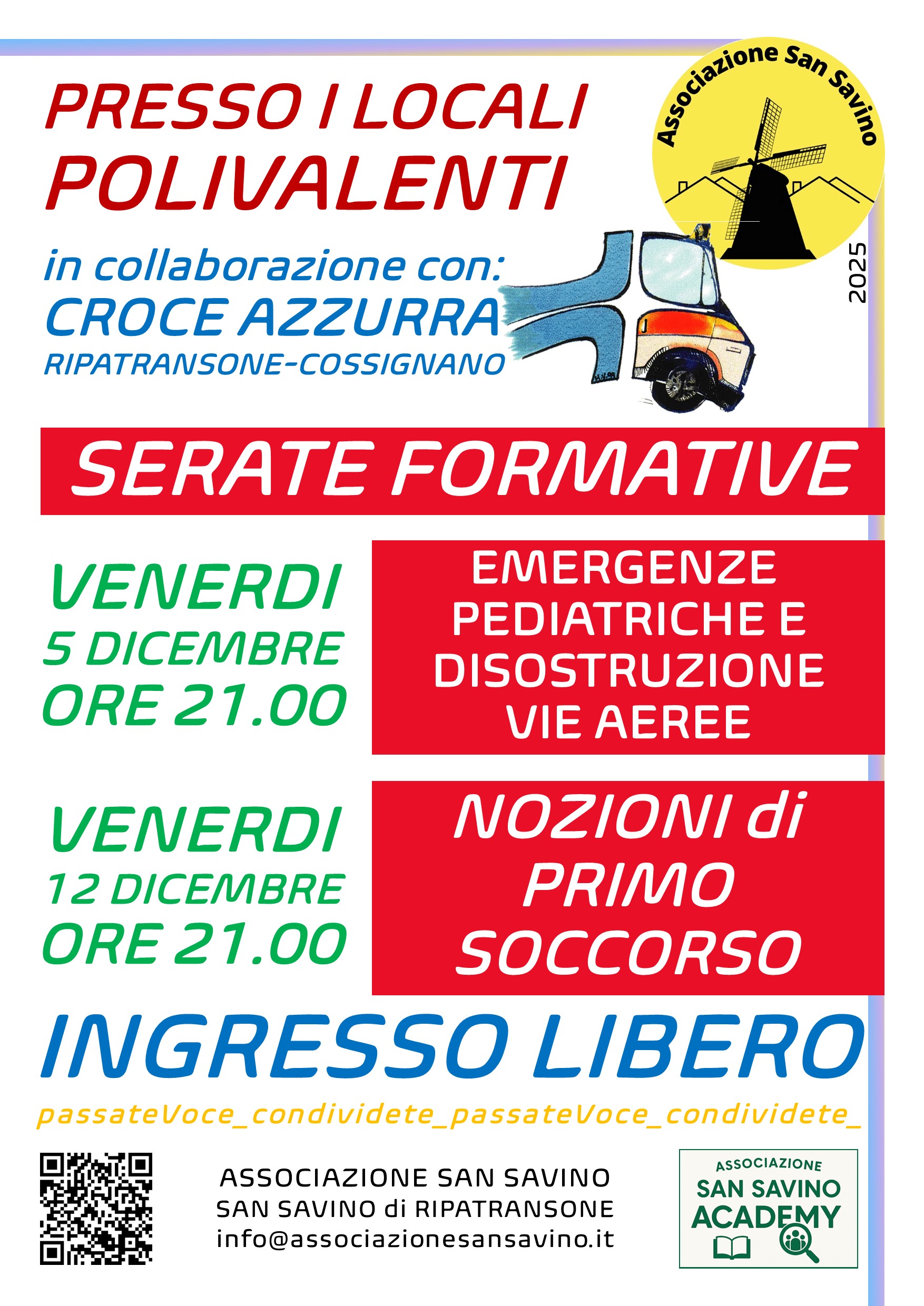 Nozioni di primo soccorso